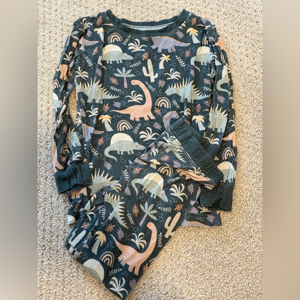 Little One Shop dinosaur pajamas